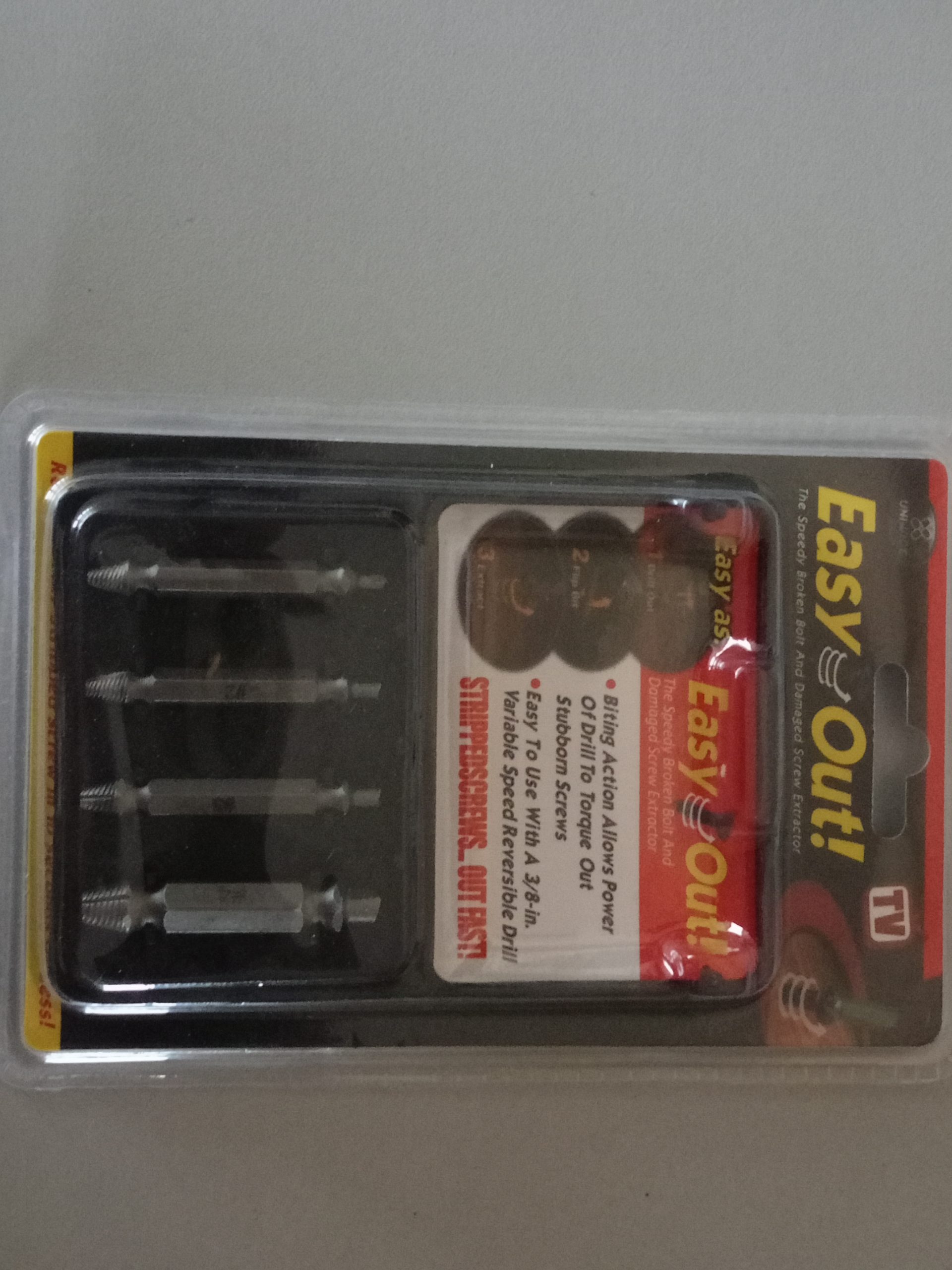 Комплект за изваждане на скъсани болтове